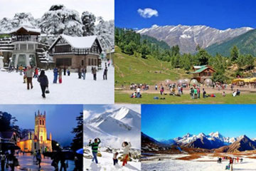 Chandigarh Shimla Manali Dalhousie Dharamshala